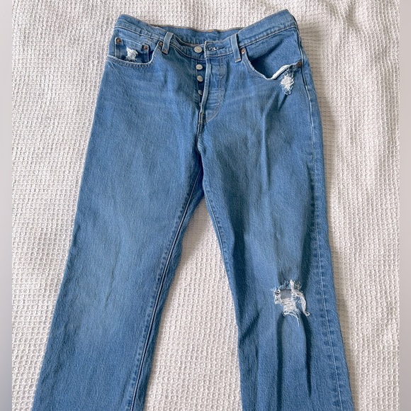 Levi’s Original 501 button up Jeans 28 x 30 - Picture 1 of 4